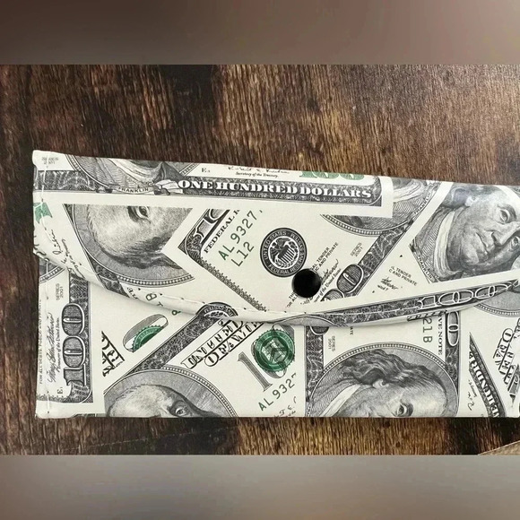 $100 bill themed wallet - Picture 6 of 10